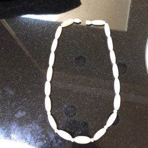 Bone beads with hideaway clasp